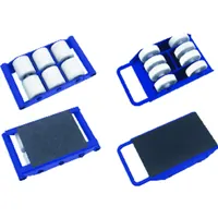 Produktbild von NOBRAND - Transportroller 2 t TragkFW02 mit 8 Rollen Nylon