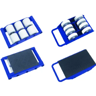 Produktbild von NOBRAND - Transportroller 2 t TragkFW02 mit 8 Rollen Nylon