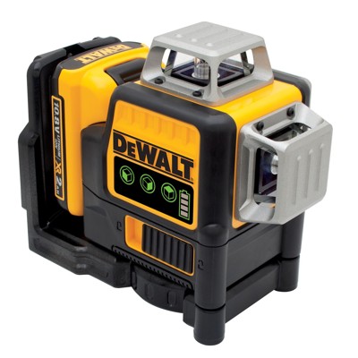 Produktbild von DeWALT - Multilinienlaser DCE089D1G-QW 3x 360°, grün, 10,8V / 2Ah