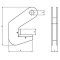 Produktbild von Planeta - Rohr-Hebeklemme PPC-1,5Tragfähigkeit 1500 kg, Greifbereich 40 mm1 Sat