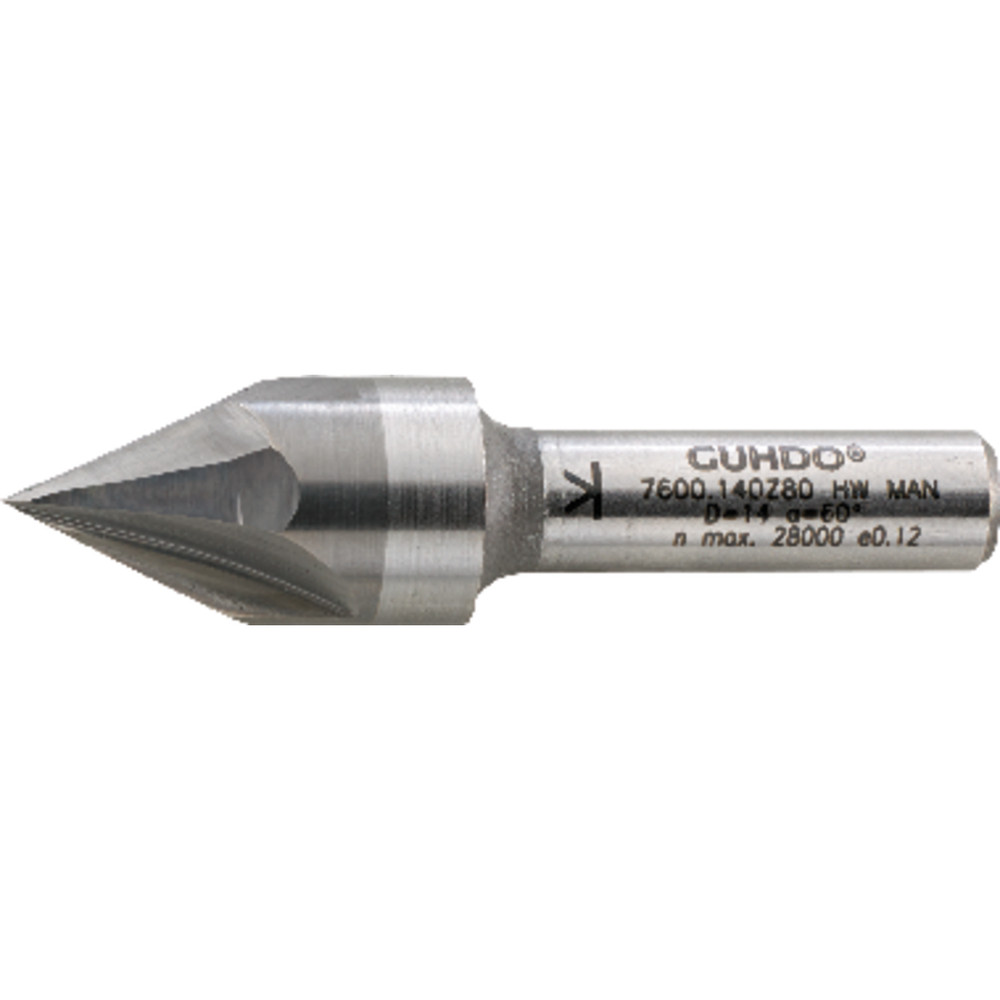 GUHDO® HW-Schriftenfräser Z3 D14 60° Produktbild img1 L
