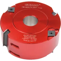 GUHDO Falzkopf HW-WPL, 125 x 50 x 30mm, MAN Leichtmetall-Legierung Produktbild