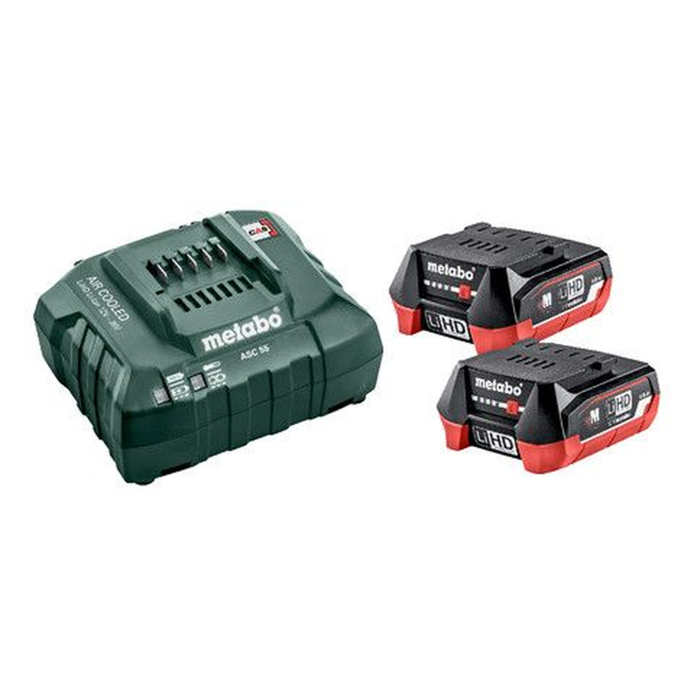 metabo Basis-Set 12V 2 x LiHD 4.0 Ah (685301000) Produktbild img3 L