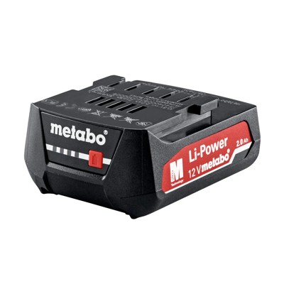 Produktbild von metabo® - Li-PowerAkkupack 12 V - 2,0 Ah, "AIR COOLED" (625406000)