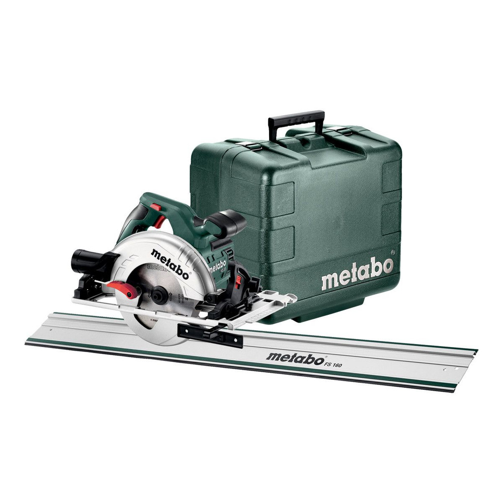 metabo Handkreissäge KS 55 FS Set (691064000), mit Führungsschiene FS 160, Kunststoffkoffer Produktbild img2 L