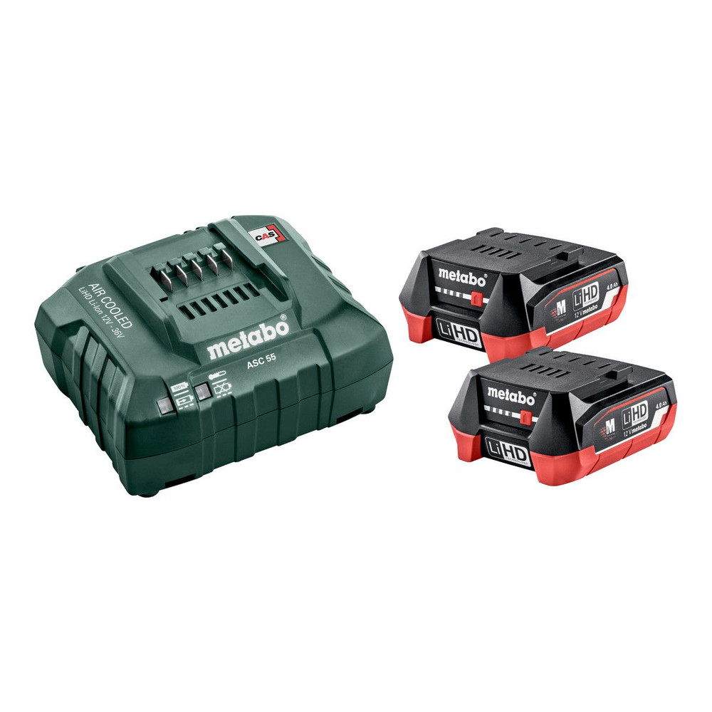 metabo Basis-Set 12V 2 x LiHD 4.0 Ah (685301000) Produktbild img2 L