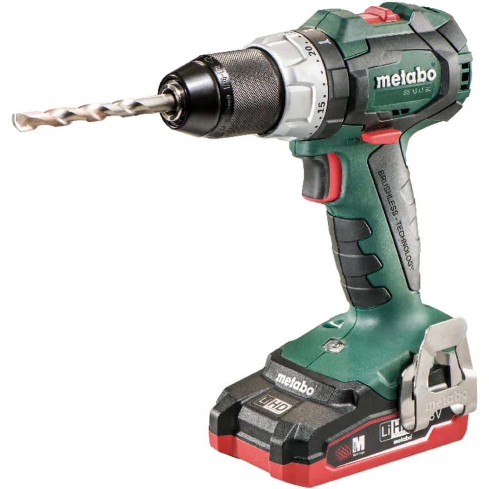 metabo Akku-Bohrschrauber BS 18 LT BL Produktbild img1 L