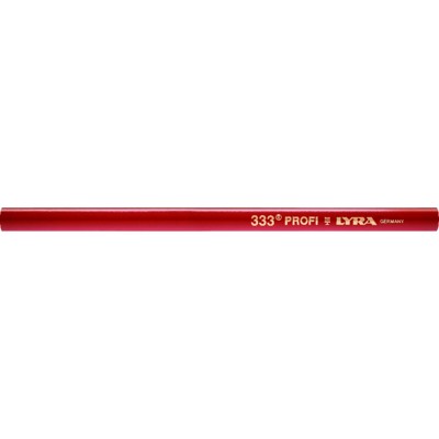 Produktbild von LYRA - Zimmermanns-Bleistift 333 rot 24cm