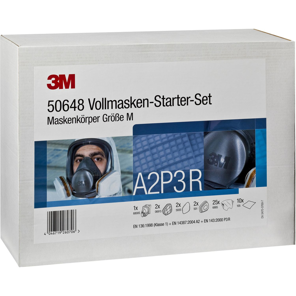 3M Vollmasken-Set 50648, A2 P3 R Produktbild img1 L