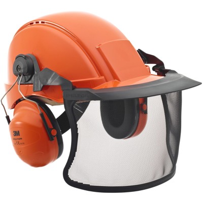 Produktbild von 3M™ - Kopfschutz-Kombi PELTOR™ 20DO314B orange 54-62cm