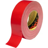Produktbild von 3M™ - Gewebeklebeband 389 rot 50mm x 50m