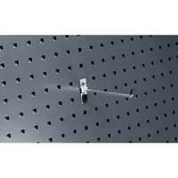 bott Haken mit schmaler Grundplatte, senkrechtes Halterende, Ø 6 mm Produktbild