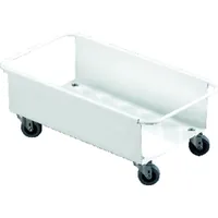 DURABLE Fahrwagen, weiß f. Wertstoffsammler 60l Produktbild
