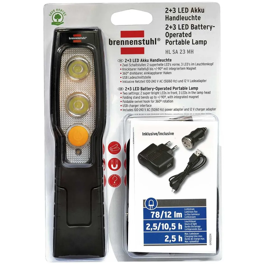 brennenstuhl 2+3 LED Akku Handleuchte Produktbild img5 L