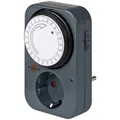 brennenstuhl Zeitschaltuhr MZ 20, mechanische Timer-Steckdose mit Kindersicherung, grau Produktbild img2 S