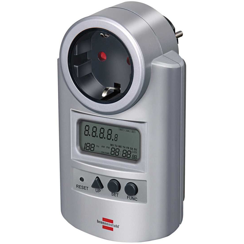 brennenstuhl Primera-Line Energiemessgerät PM 231 E, Kinderschutz, 2 einstellbare Stromtarife Produktbild img2 L