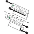 Produktbild von brennenstuhl® - Primera-Line Steckdosenleiste 8-fach, Schalter, 90° Steckdosen 