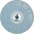 Produktbild von PFERD - COMBIDISC Zirkon Schleifblatt CD Ø 50mm Z60 für gehärteten Stahl