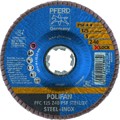 Produktbild von PFERD - POLIFAN Fächerscheibe PFC 125 mm X-LOCK konisch Z40 Uni.-Linie PSF STEE