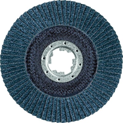 Produktbild von PFERD - POLIFAN Fächerscheibe PFC 125 mm X-LOCK konisch Z40 Uni.-Linie PSF STEE