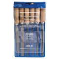 PFERD Schlüsselfeilen-Set mit Holzheft 6-tlg. 100mm Hieb 2 für filigrane Feilarbeiten Produktbild img2 S