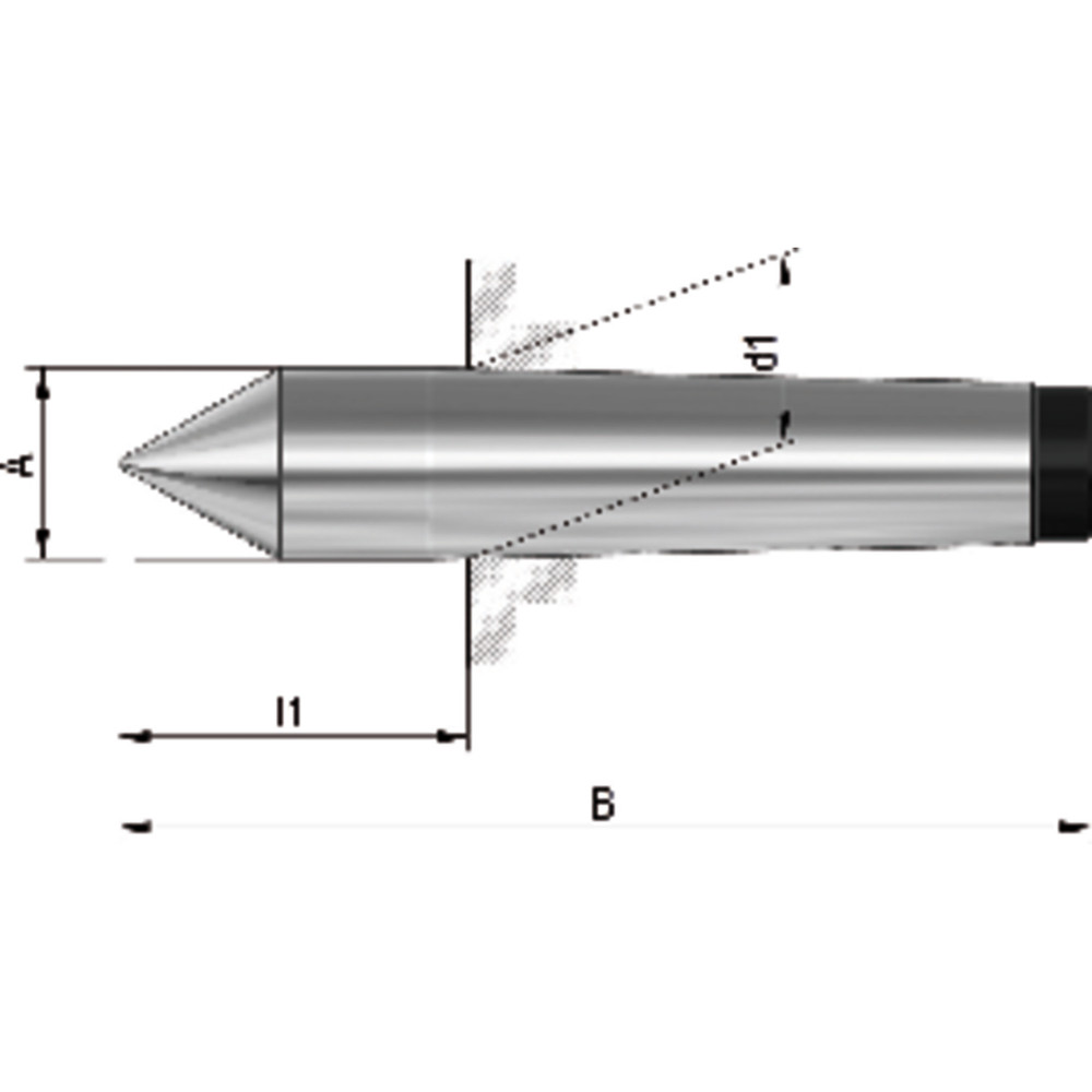 RÖHM Feste Zentrierspitze Produktbild img1 L
