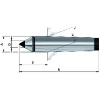 Produktbild von RÖHM - Körnerspitze fest MK 3 HM-Spitze