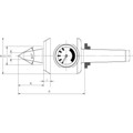 Produktbild von RÖHM - Körnerspitze mitlaufend 652-20ACVL Größe 503 MK 3