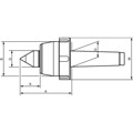 Produktbild von RÖHM - Körnerspitze mitlaufend HG Pro Größe 102 MK 2