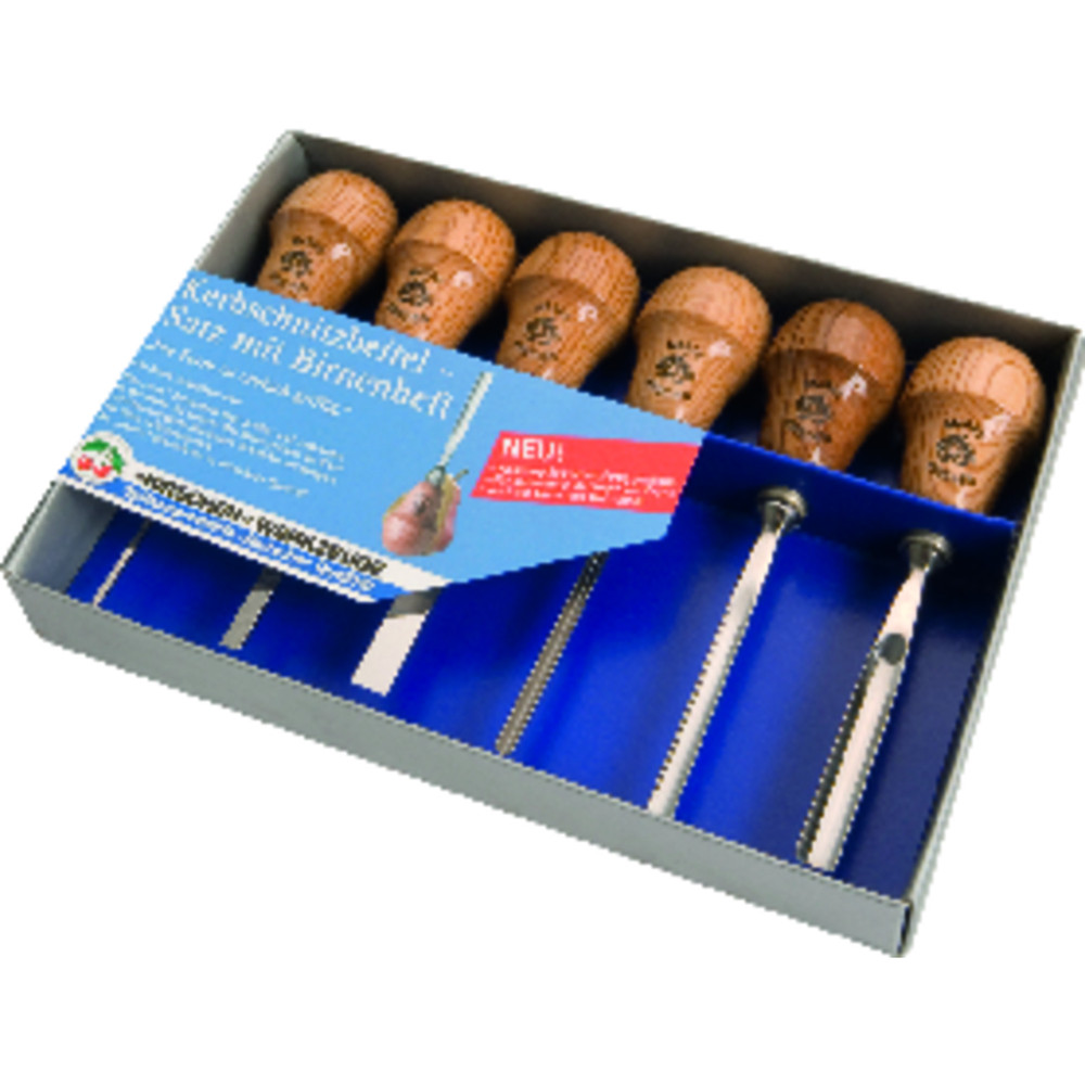 KIRSCHEN Kerbschnitz-Werkzeug-Satz 6-teilig 5696 Produktbild img1 L
