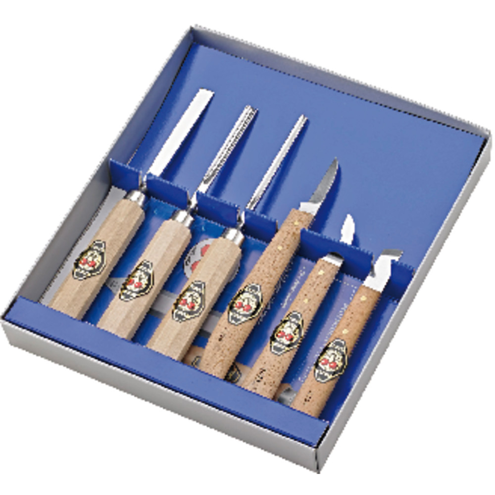 KIRSCHEN Kerbschnitz-Werkzeug 6-teilig 3406 Produktbild img1 L