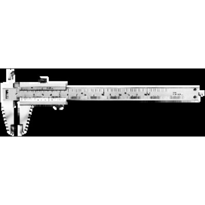Produktbild von HOREX® - Taschenmessschieber mit Feststeller 150mm rostfrei