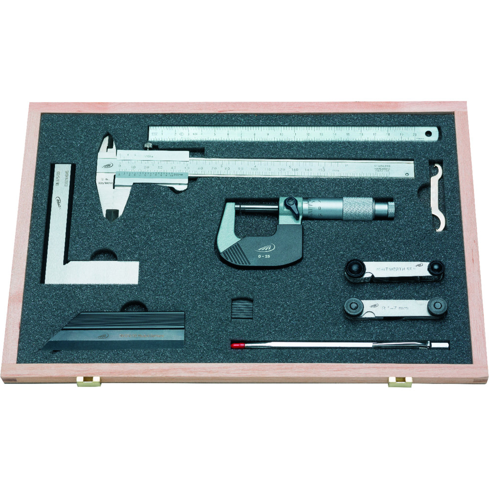 HELIOS PREISSER Messzeugsatz 8-teilig Analog Produktbild img1 L