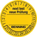 BENNING Prüfplaketten neue Prüfung, 300 Stk. Produktbild img2 S