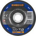 RHODIUS Schleifscheibe 125x6,0x22,23mm Produktbild img1 S