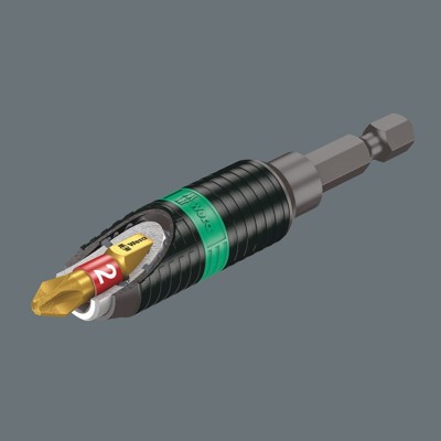 Produktbild von Wera® - Bithalter Rapidator 897/4/R BiTorsion, 1/4" x 75mm