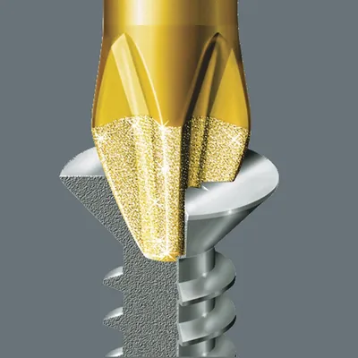 Produktbild von Wera® - Bit für Kreuzschlitz Phillips® 851/1 BDC PH Diamant PH2 x 25mm