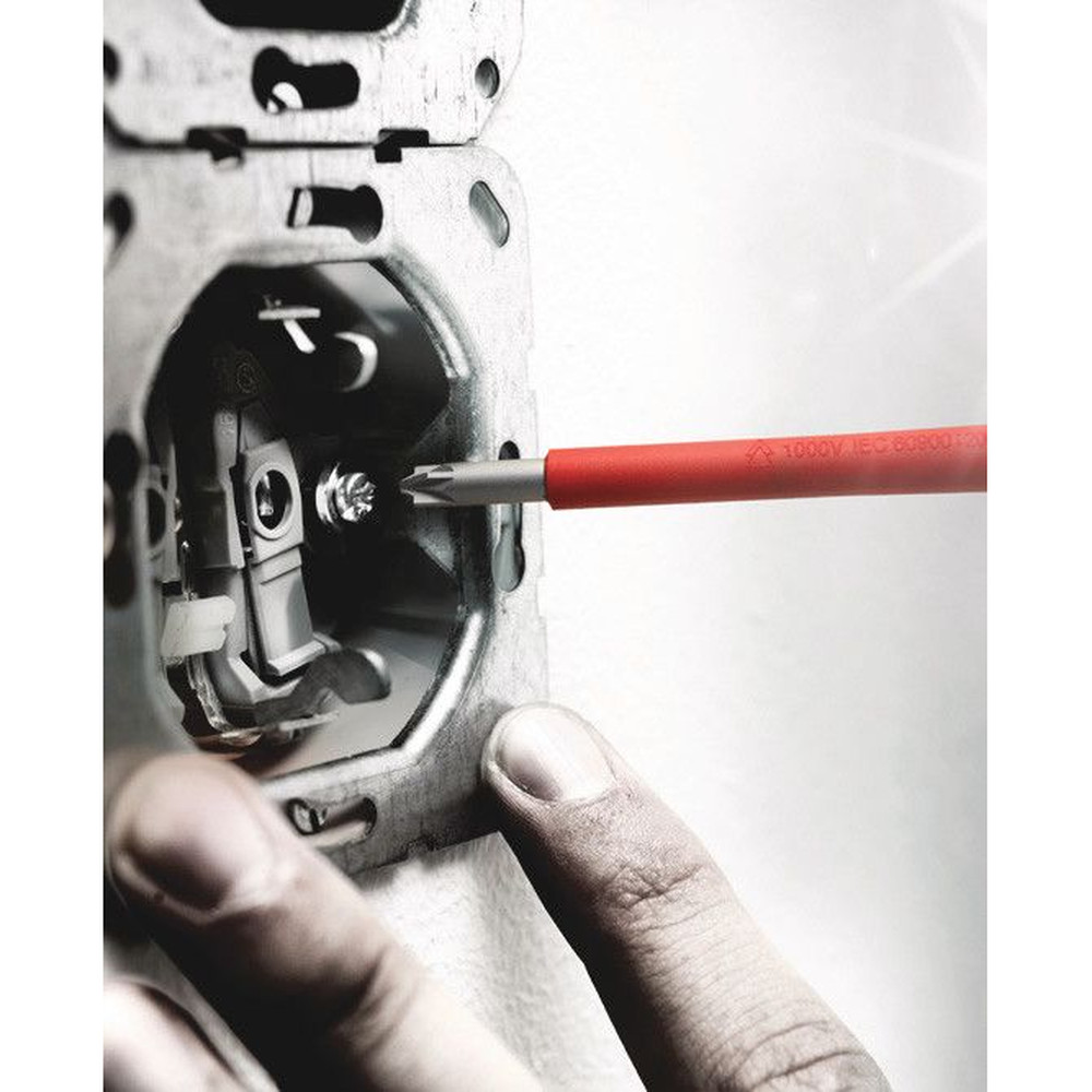 Wera® Schraubendreher PlusMinus PH 162 i PH/S SB VDE KF erg.gef. SL/PH2x100mm SB Produktbild img3 L