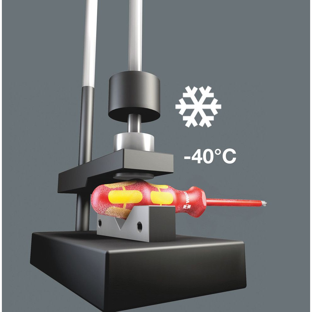 Wera® Schraubendreher PlusMinus PH 162 i PH/S SB VDE KF erg.gef. SL/PH2x100mm SB Produktbild img5 L