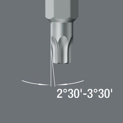 Produktbild von Wera® - Wedge Bit 867/1 Z für TORX®, TX 15 x 25mm