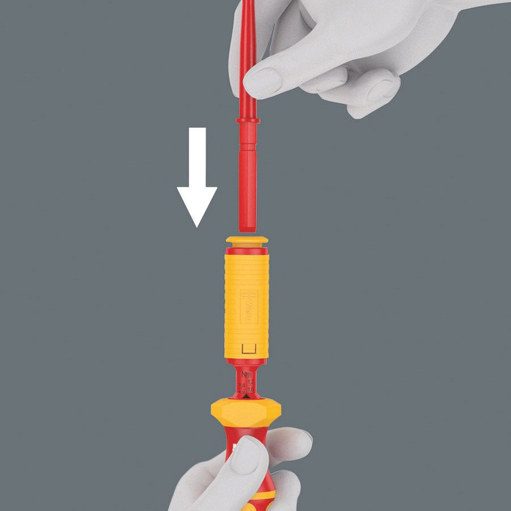 Wera® Kraftform Kompakt VDE 16 Torque 1,2-3,0N·m extra slim 1, 16-teilig Produktbild img7 L