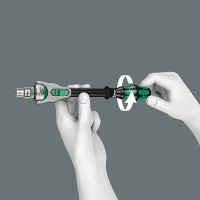 Produktbild von Wera® - Steckschlüssel-Satz Zyklop Speed 8100 SC 2, 1/2" 37-teilig im Blechkast