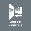 Produktbild von Wera® - Werkzeug-Container Wera 2go 2 XL, 2-teilig