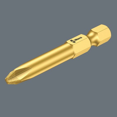 Produktbild von Wera® - Bit Kreuzschlitz Phillips® 851/4 A PH 6,3mm / 1/4" PH1x50mm