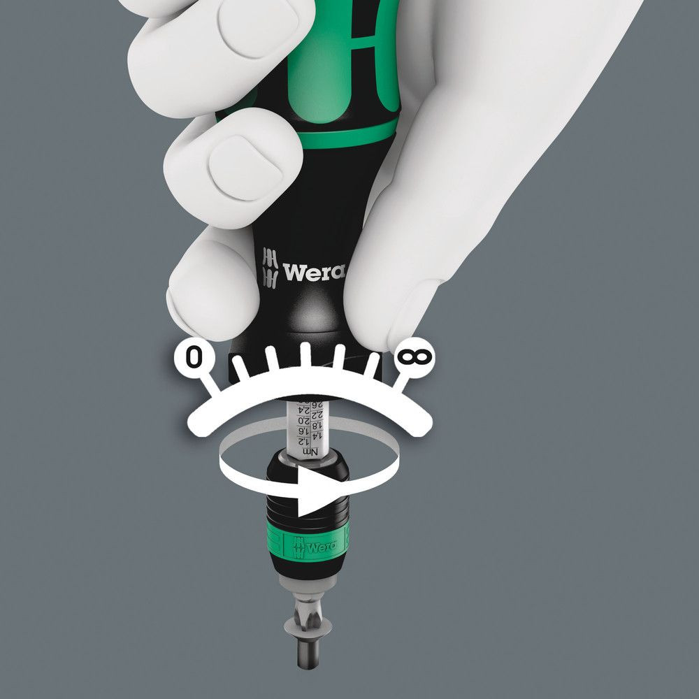 Wera® 7440/41 Kraftform Drehmomentschraubendreher-Satz 0,3-3,0N·m, 26-teilig Produktbild img14 L