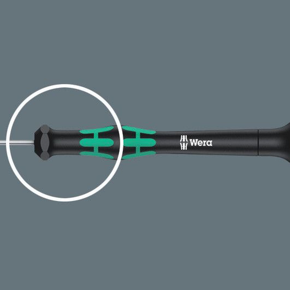 Wera® 2052 Elektroniker-Sechskant-Kugelkopfschraubendreher, 1,3 x 60mm Produktbild img12 L