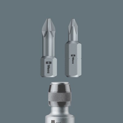 Produktbild von Wera® - Verbindungsteil 784 B mit Schnellwechselfutter, 3/8" x 1/4" x 43mm