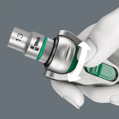 Produktbild von Wera® - Steckschlüssel-Satz Zyklop Speed 8100 SC 2, 1/2" 37-teilig im Blechkast