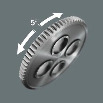 Produktbild von Wera® - Steckschlüssel-Satz Zyklop Speed 8100 SC 2, 1/2" 37-teilig im Blechkast