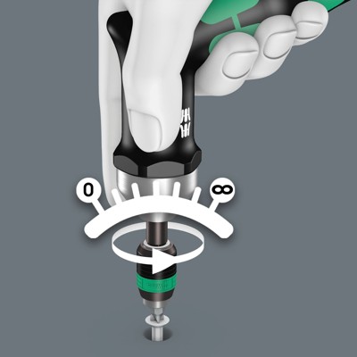 Produktbild von Wera® - Drehmoment-Schraubendreher 7400 Pistole vor analog regelb. 4 - 8,8N·m 1